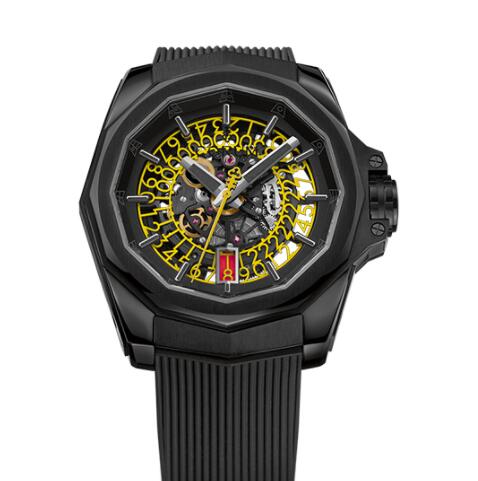 Review Copy Corum Admiral 45 Skeleton Watch A082/03671 - 082.405.95/F371 NO10